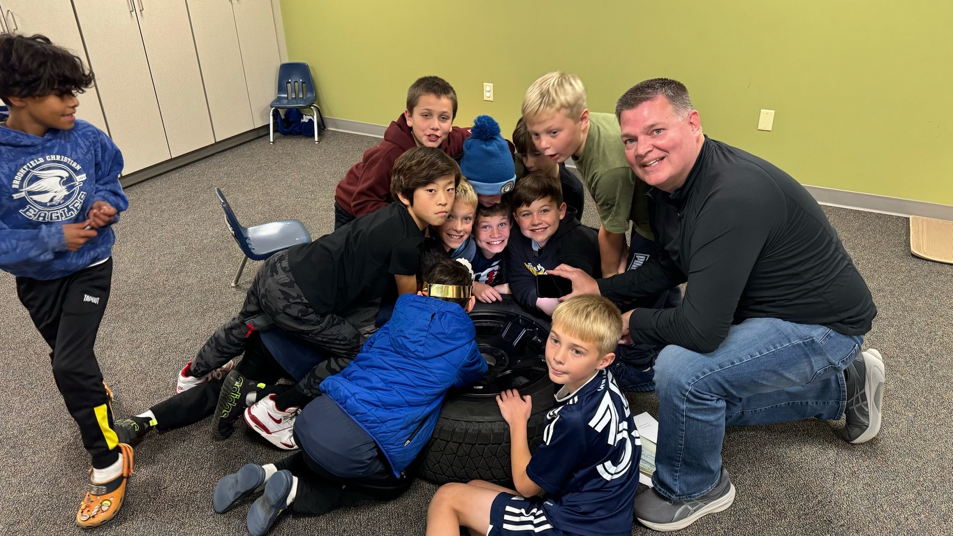 Boys Club race track event